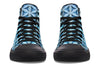 Flower Life Igloo Blue High Top Shoes