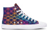 Flower Of Life High Top Shoes