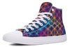 Flower Of Life High Top Shoes