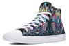 Space Symmetry High Top Shoes