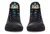 Space Symmetry High Top Shoes