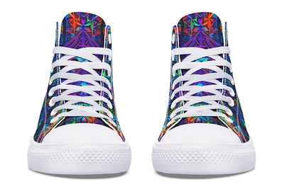 Symmetry Patches High Top Shoes