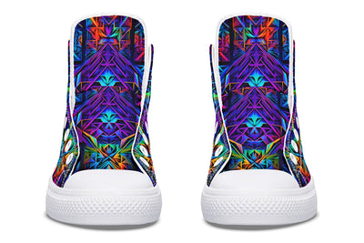 Symmetry Patches High Top Shoes