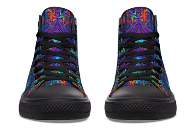 Symmetry Patches High Top Shoes