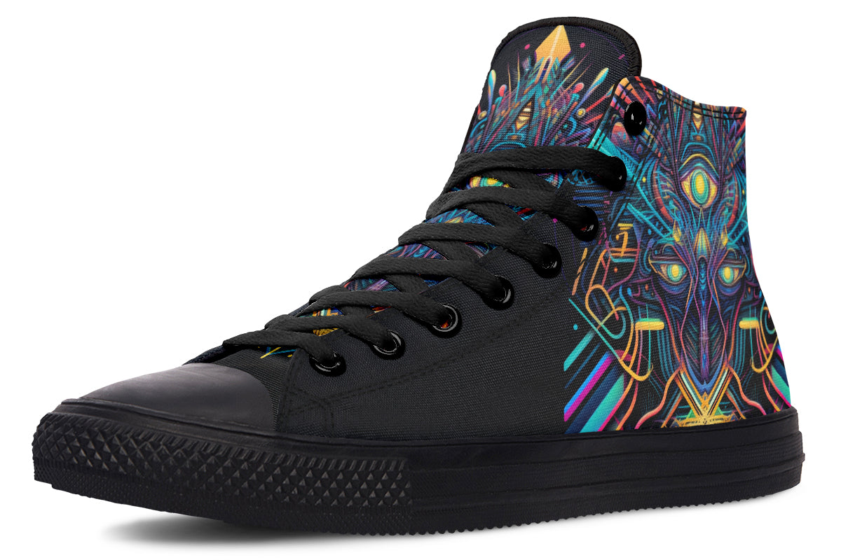 Third Eye High Top Shoes