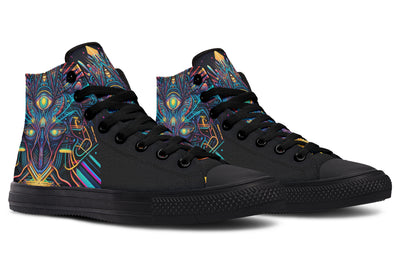 Third Eye High Top Shoes