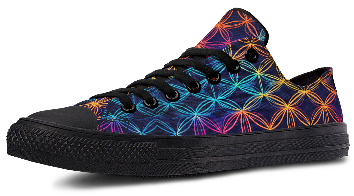 Flower Of Life Low Top Shoes