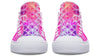 Flower Life Pink Sherbert Low Top Shoes