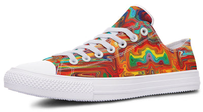 Swirling Vision Low Top Shoes