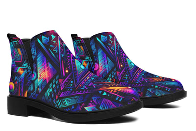 Cyber Night Neat Vibe Boots