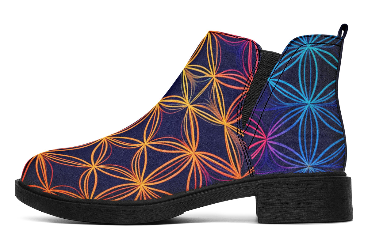 Flower Of Life Neat Vibe Boots