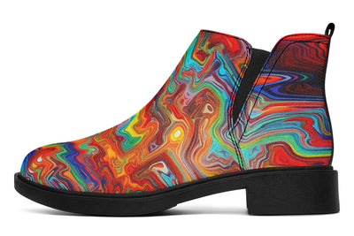 Swirling Vision Neat Vibe Boots