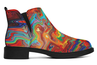 Swirling Vision Neat Vibe Boots