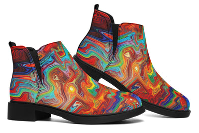 Swirling Vision Neat Vibe Boots