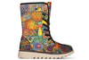 Blotter Patch Art Moon Boots