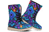 Cyan Convergence Moon Boots