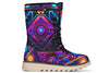 Cyber Grids Moon Boots