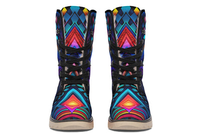 Cyber Lights Moon Boots