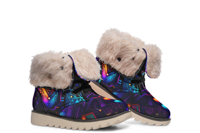 Cyber Night Moon Boots