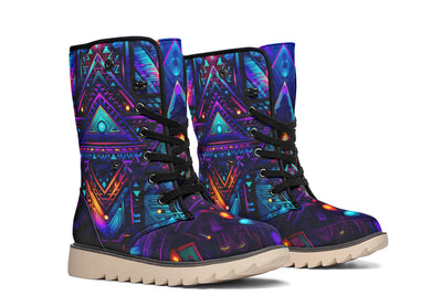 Cyber Night Moon Boots