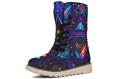 Cyber Night Moon Boots