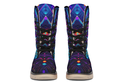 Cyber Night Moon Boots