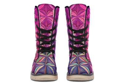 Flower Life Magenta Moon Boots