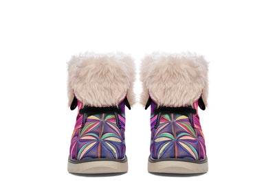 Flower Life Magenta Moon Boots