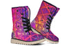 Flower Life Purp Moon Boots