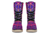 Flower Life Purp Moon Boots