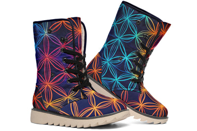 Flower Of Life Moon Boots