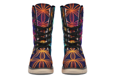 Flower Of Life Moon Boots