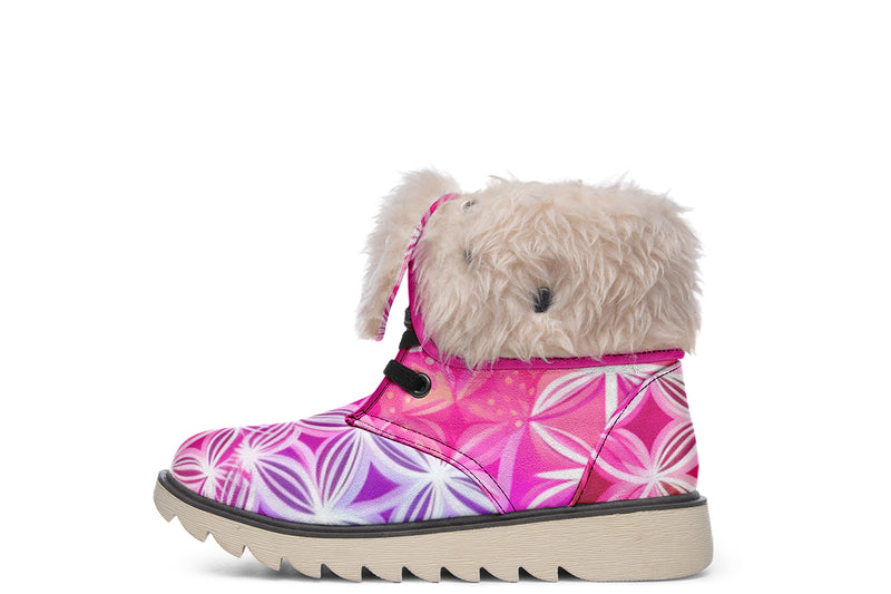 Flower Life Pink Sherbert Moon Boots