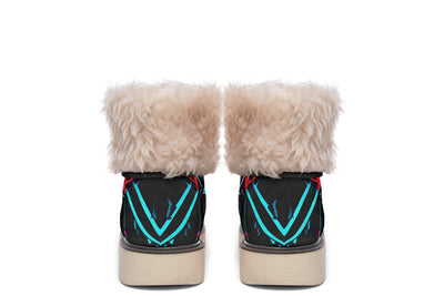 Space Symmetry Moon Boots