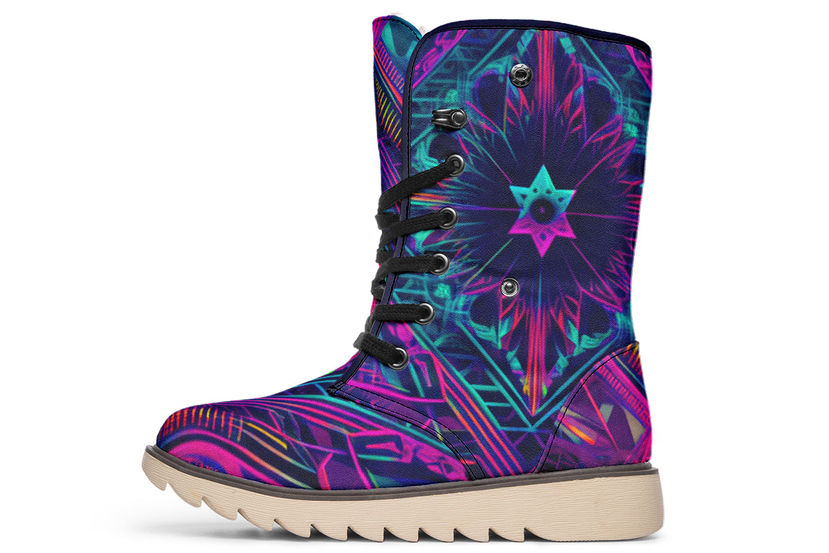 Star Convergence Moon Boots