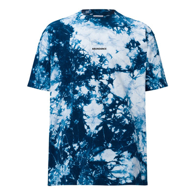ABUNDANCE Oversized tie-dye t-shirt Electro Threads Navy / White S
