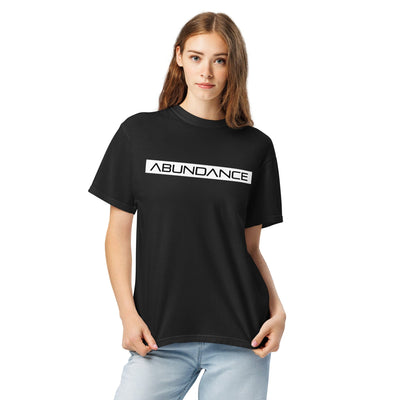 ABUNDANCE Unisex garment-dyed heavyweight t-shirt Electro Threads