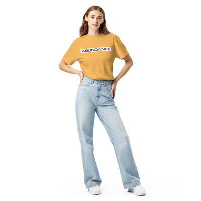 ABUNDANCE Unisex garment-dyed heavyweight t-shirt Electro Threads