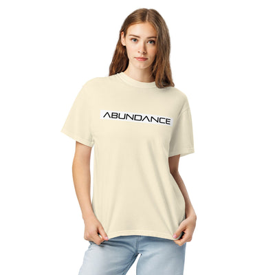 ABUNDANCE Unisex garment-dyed heavyweight t-shirt Electro Threads