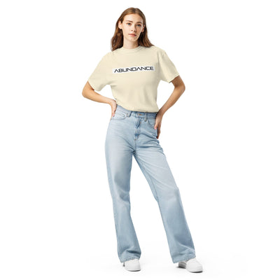 ABUNDANCE Unisex garment-dyed heavyweight t-shirt Electro Threads