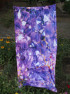 Amethyst Aura Beach Throw Towel Electro Threads