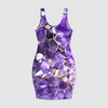 Amethyst Aura Bodycon Dress Electro Threads