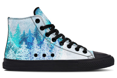 Among The Pines Mandala High Top Shoes Hightops YWF