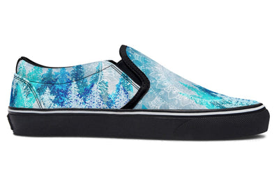 Among the Pines Mandala Slip on Shoes Slipons YWF