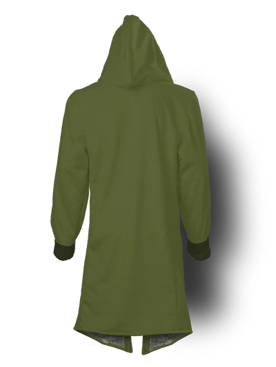 Army Green Cyber Cloak Hooded pullover Electro Threads