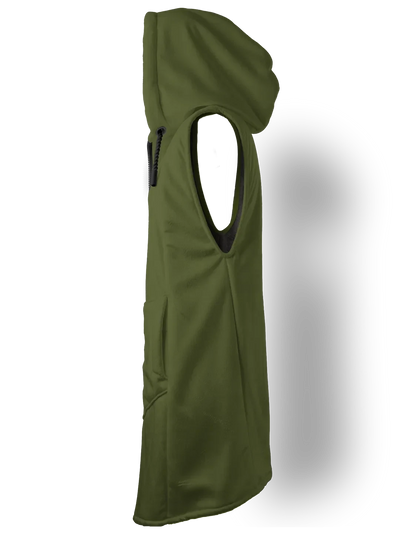 Army Green Cyber Cloak Hooded pullover Electro Threads