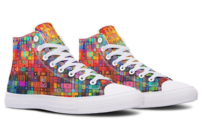 Blotter Fuzz High Top Shoes Hightops Electro Threads