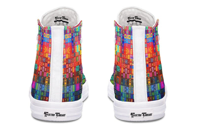 Blotter Fuzz High Top Shoes Hightops Electro Threads