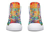 Blotter Fuzz High Top Shoes Hightops Electro Threads