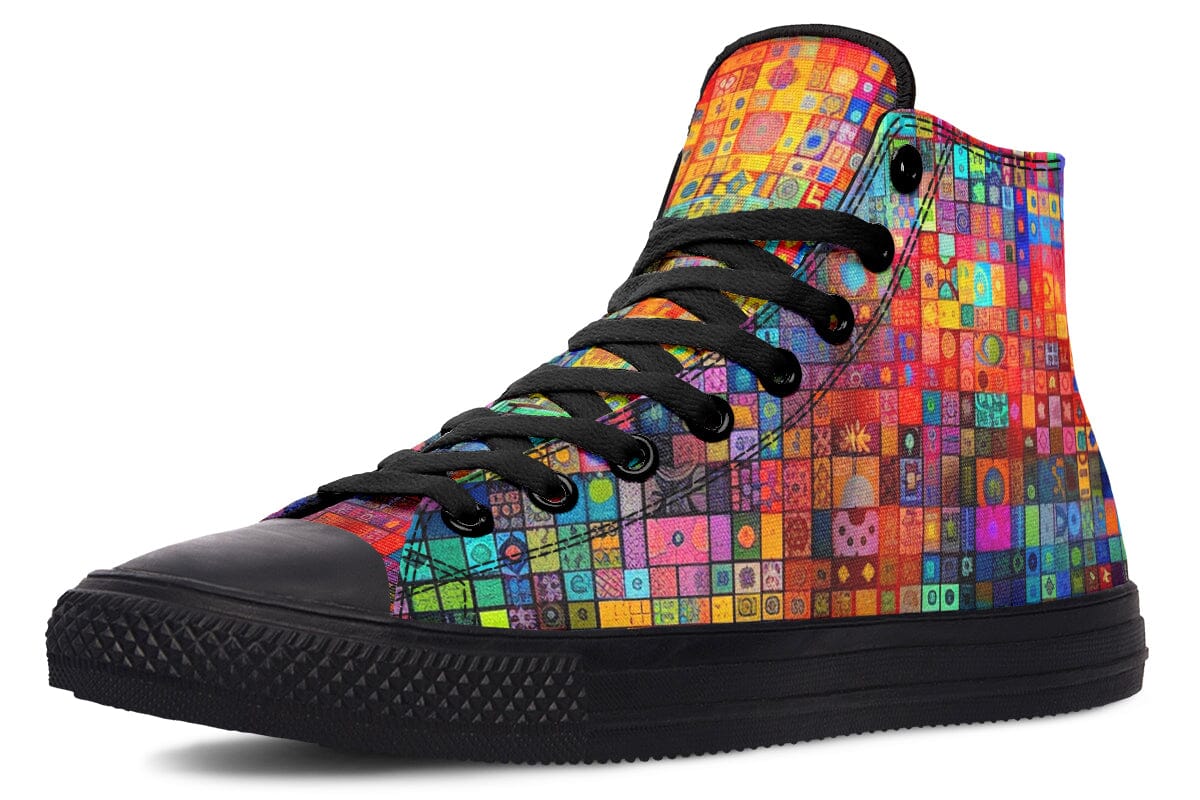 Blotter Fuzz High Top Shoes Hightops Electro Threads 